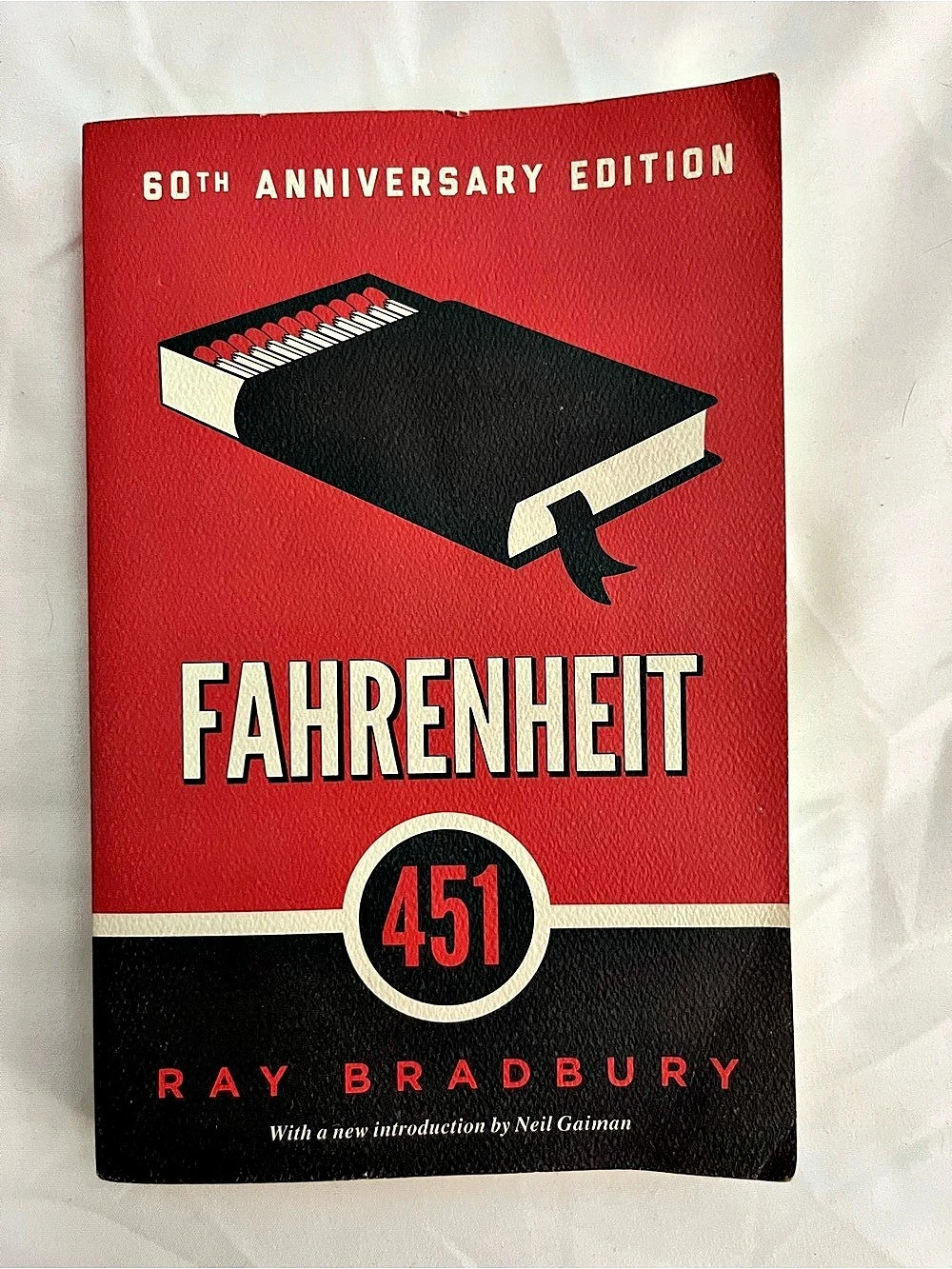 Simon & Schuster Fahrenheit 451 60th Anniversary Edition Ray Bradbury Hardcover